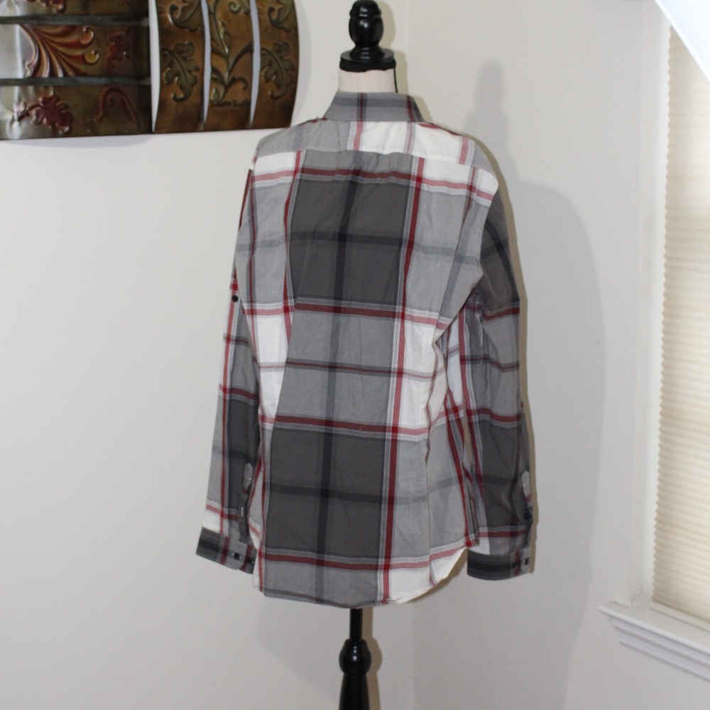 Express, Extra Slim Fit Button Down Long Sleeve P… - image 2